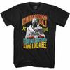 Muhammad Ali Float Sting Dreifarbig Schwarz T-Shirt Herren Damen T-Shirts Top