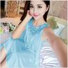 Women Sleepwear Sexy Lingerie Babydoll Silk Robe Dress Nightgown Nightdress