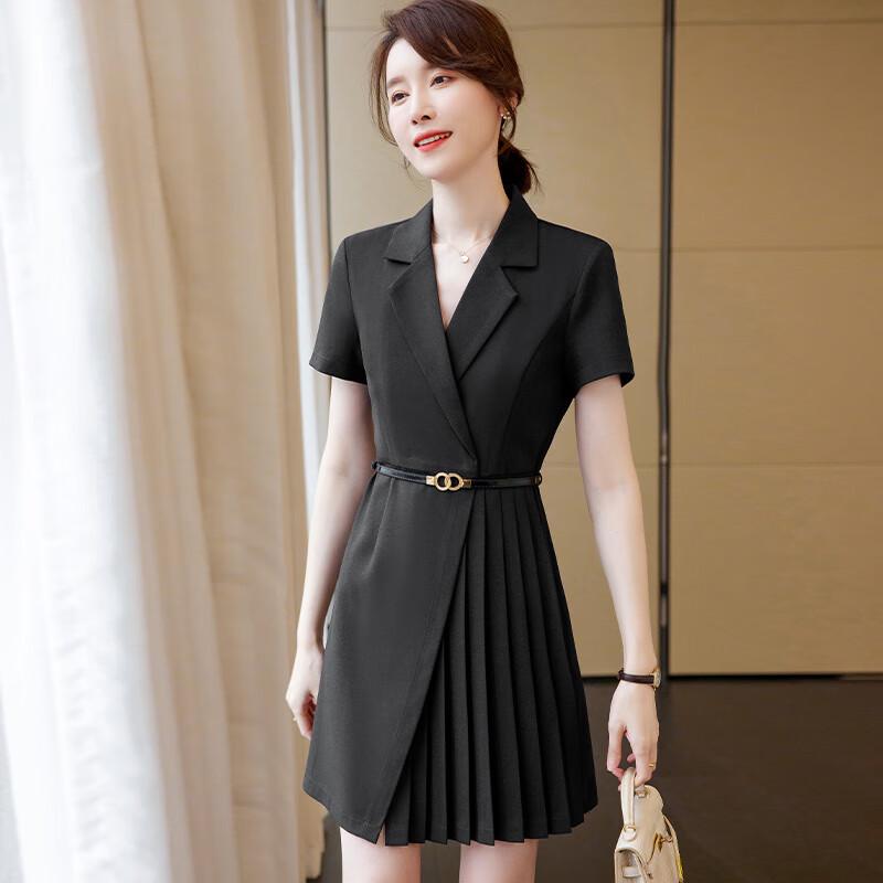 Women s Professional Pleated Dress M