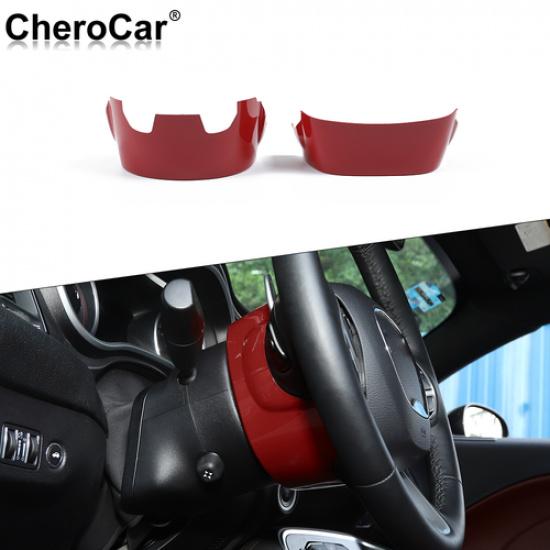 

Steering Wheel Upper Decor Trim for Dodge Charger/Challenger 15+ Red Accessories