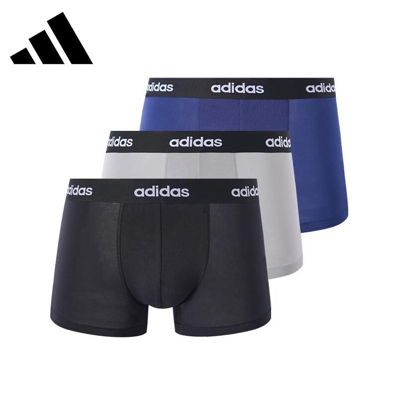 ADIDAS Men's 95% Cotton Quick-Dry Sports Briefs Multi-Pack
