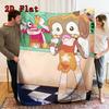Dandy 2D Flat Pattern Flannel Blanket High Quality All Seasons Warmth and Comfort Perfect for Christmas Gifts.PMT0914127
