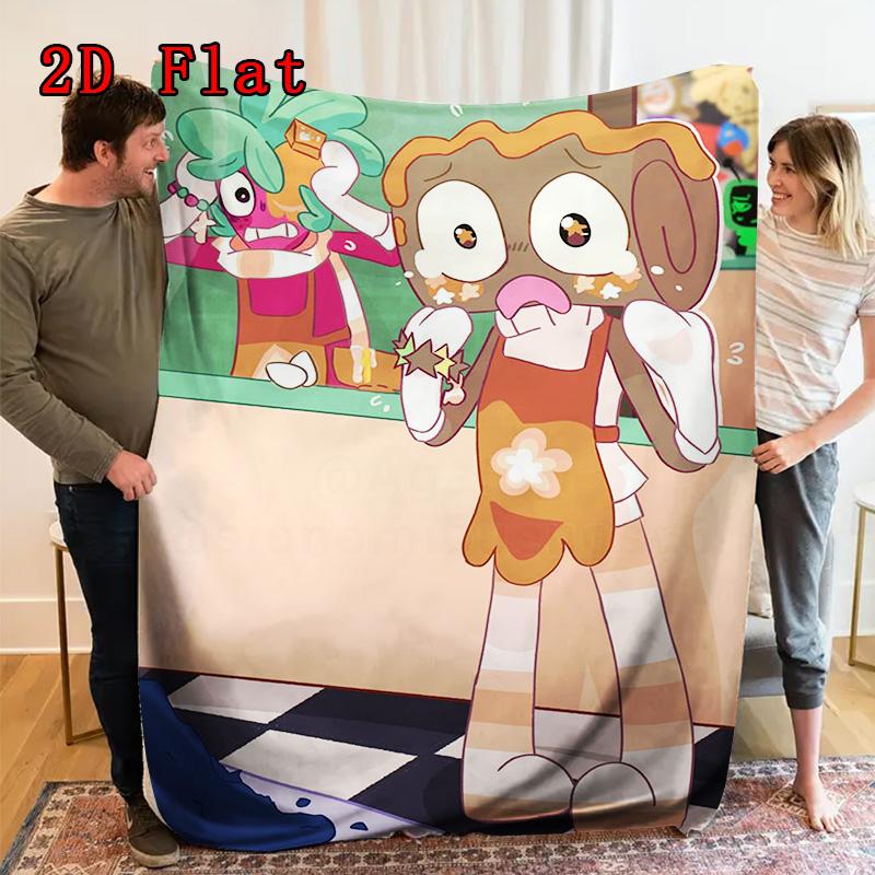 Dandy 2D Flat Pattern Flannel Blanket High Quality All Seasons Warmth and Comfort Perfect for Christmas Gifts.PMT0914127