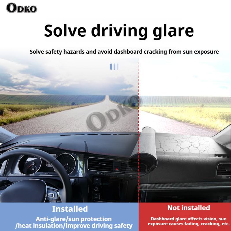 For Toyota Land Cruiser Prado 120 FJ120 2003 2004 2005 2006 2007 2008 2009 Car Dashboard Sun Shade Non-slip Cover Accessories