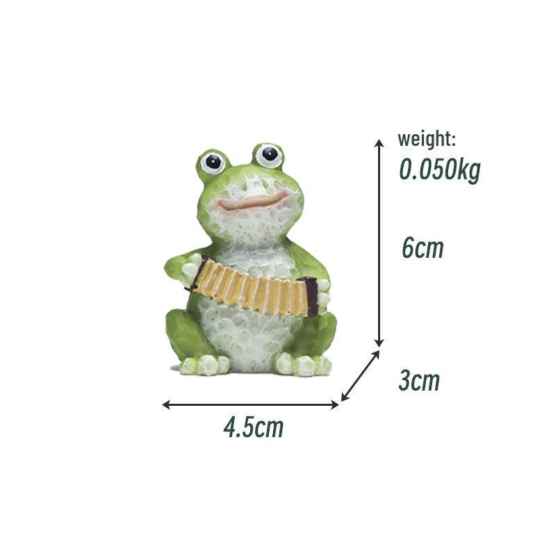Фигурка Лягушонка - Садовое и Домашнее Украшение из Смолы