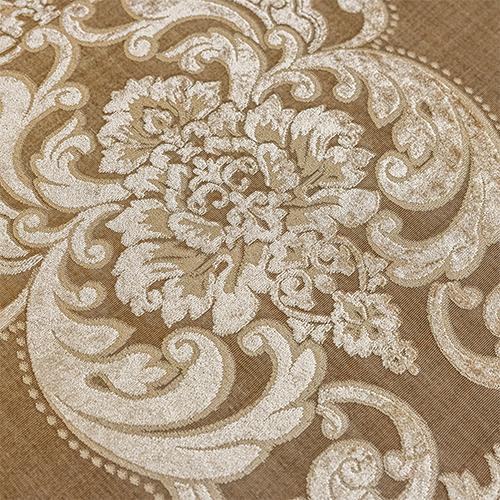 1 ks LOZUJOJU 40-70% zatemňovací evropský styl všestranné luxusní žakárové kroužkové průsvitné závěsy do obývacího pokoje, ložnice, bytové dekorace