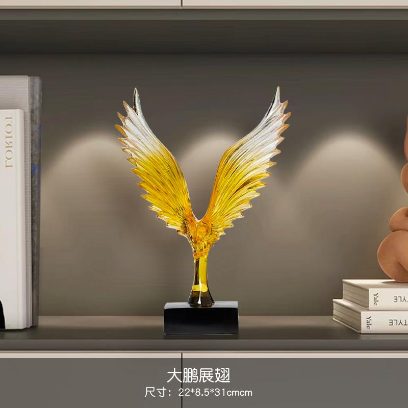 Light Luxury Home Decor Items, High-End TV Cabinet for Living Room, Creative Decorative Pieces for Home and Office