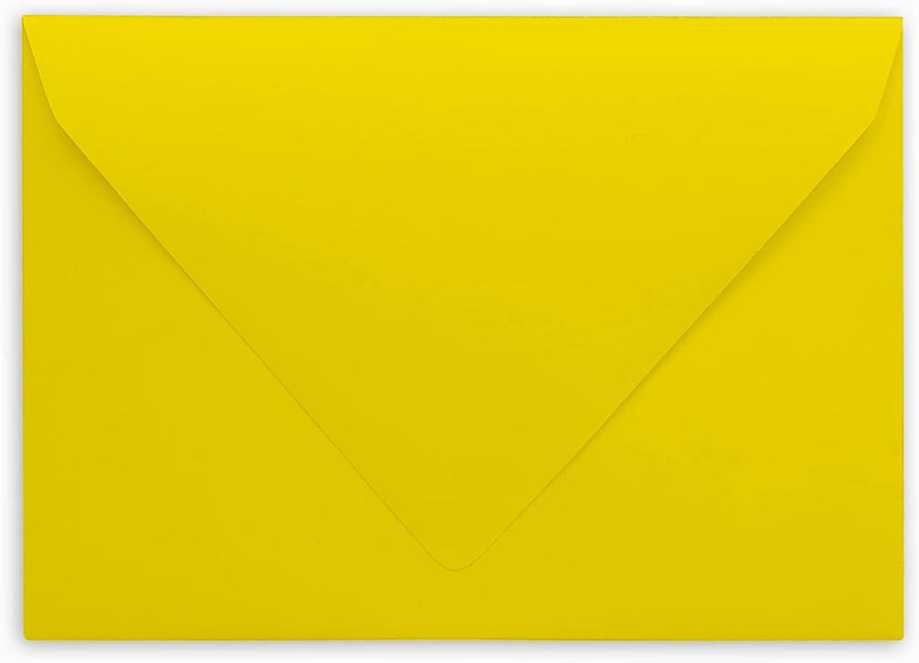 A2 Size 20 x Reply Cards Envelopes Euro V-Flap 80lbs (4 3 8 x 5 3 4) Greeting Cards Envelope Small - Packs & Colours