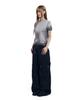 AAKAM Shirring Utility Cargo Pants (Black)