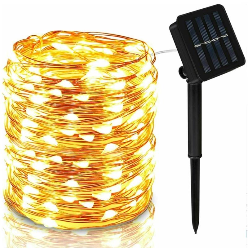Bright And Energy-efficient Solar Fairy Lights For Outdoor Parties