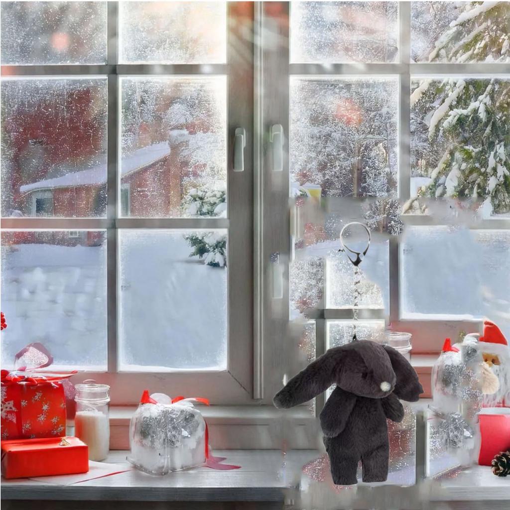 Langohr-Hase Cartoon Spielzeugpuppen für Kinder Kinder Geburtstagsgeschenk Schlüsselanhänger