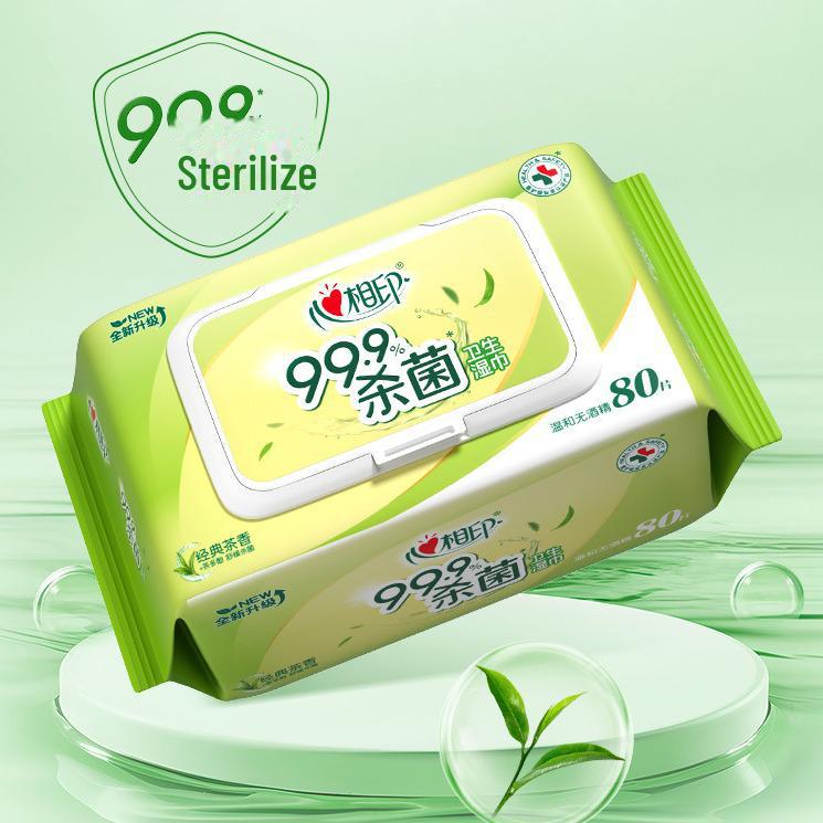 

Влажные салфетки Xin Xiangyin Family: Доступно, гигиенично, 80 штук для стерилизации и очистки, бесплатная доставка