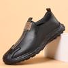 Fashion Spring Autumn New Designer Loafers for Men Fashion Business Casual Cow Leather Men's Shoes New Designer Solid Color Shoes Male
