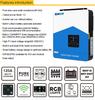 EASUN POWER 6.2KW 4.2KW 3.2KW 2.2KW Hybrid Solar Inverter with WIFI MPPT 120A Charge 12V/24V/48V LiFePo4 Battery PV Output 500V
