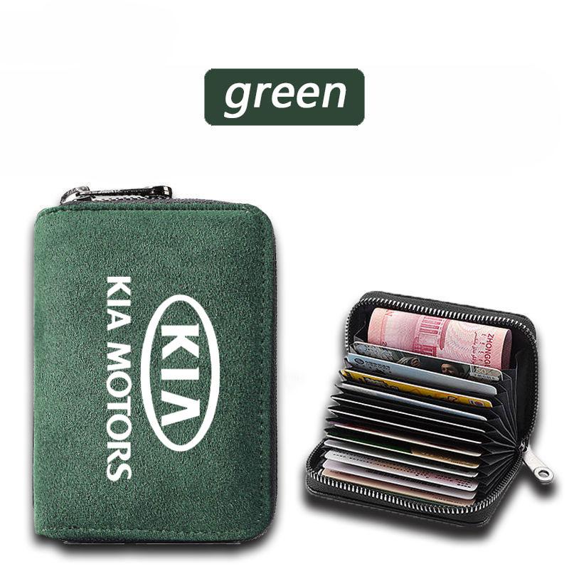 2026 Hot Adesivo Auto Protezione Nuovo Portafoglio Scomparti Multipli per Carte Tasca a Fessura per KIA sportage ceed sorento cerato optima picanto r