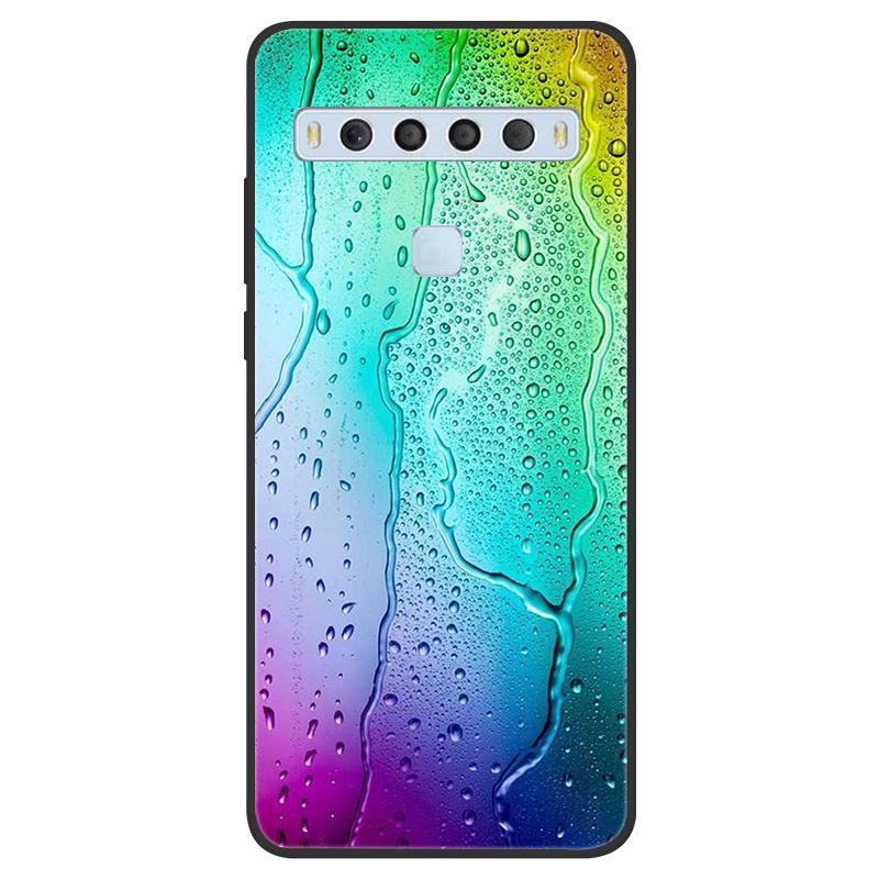 

Для чохла TCL 10L 10 Pro М яка силіконова задня кришка Для TCL 10L 10 Lite 5G UW 10Lite 10Pro 10 L Plus Чохол Coques Милий квітковий малюнок TCL 10 Pro