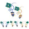 Crayon Shinchan Keychain With Pvc Material For Students And Giftgiving