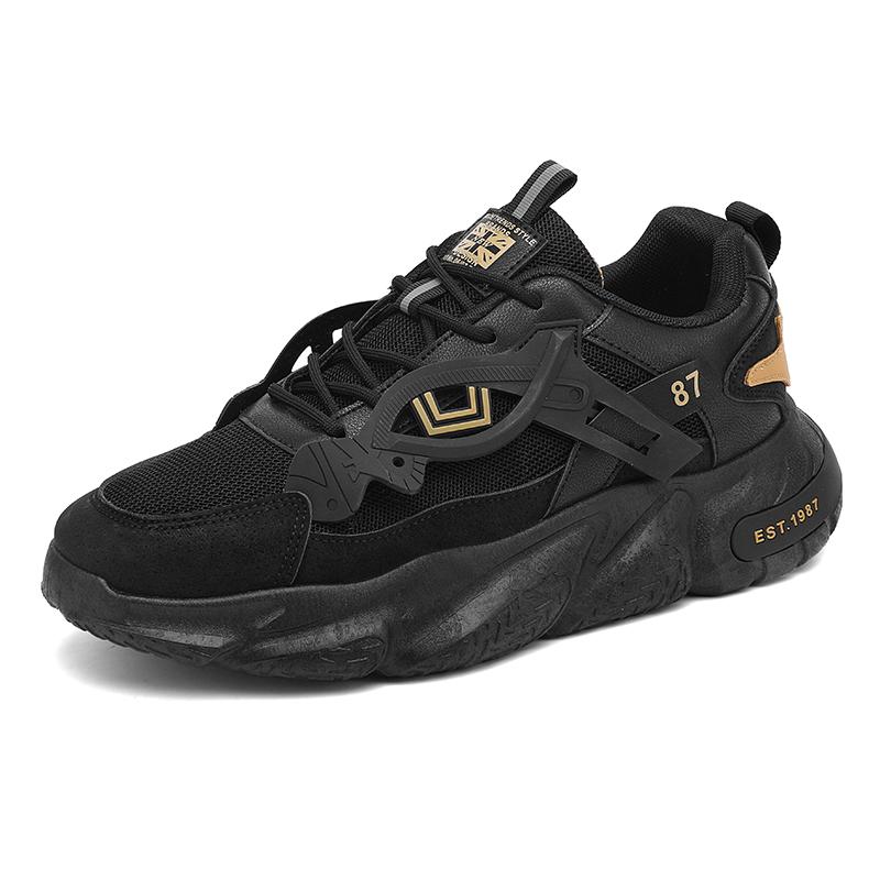 Mode Rot Casual Herren Sportschuhe Original Chunky Designer Schuhe Männer Trendy Outdoor Atmungsaktive Schnür-Plattform Sneakers Mann