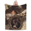 Cozy Dracula A Love Tale Blanket Merch Sofa Decorative  Blanket Throw Soft Fleece For Travel