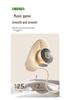 Bone Conduction Wired Earphones with Type-C and 3.5mm Connectors, Ear Clip Design, Wired Control Microphone, Ideal for Gaming