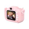 Kids Camera Dual Camera 2.0in IPS Screen 1080P Video Camera Toy with 32G Memory Card Pink