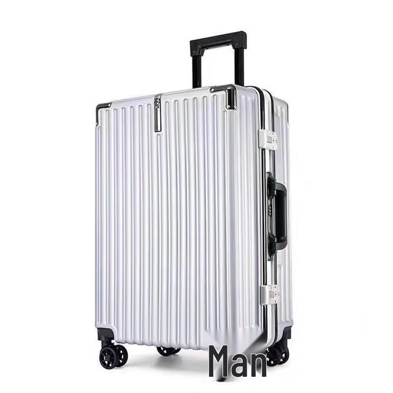 Marksman M6893 Universal Wheel Aluminum Frame Hardside Luggage