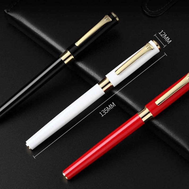 Metalowy długopis do podpisu Klasyczny biznesowy długopis kulkowy 0,5 mm Idealny prezent