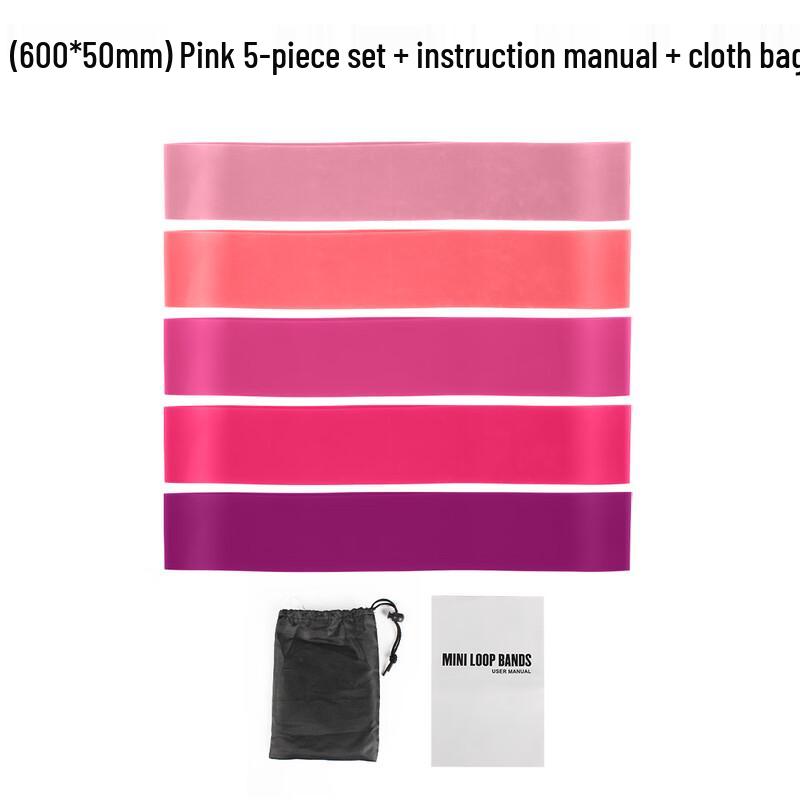 Yoga Fitness Resistance Loop Bands Set