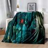 D Retro BioShock Game Blanket Soft Throw for Home Bedroom Sofa Travel Office Kids  Cozy Rest Cover