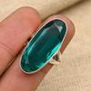 Indicolite Gemstone Handmade 925 Solid Sterling Silver Jewelry For Her