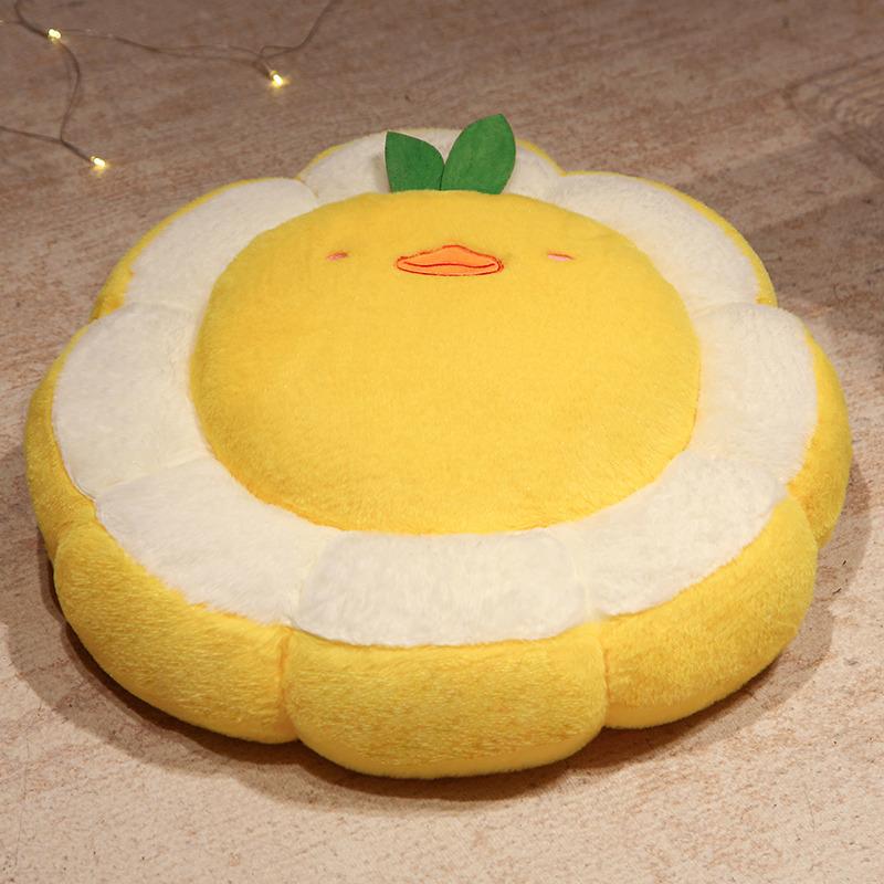

Animal Flower Seat Cushion Autumn And Winter Thickened Chair Cushion Cute Dog Piggy Children Tatami Floor Mat Female 45*45cm(0.6kg)