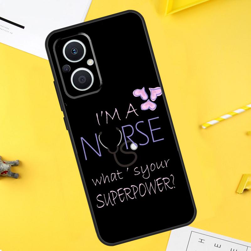 Stethoscope Heart Nursing Nurse For OPPO Reno 7 8 Lite 8T 14F 13F 11F 12F 10 11 12 13 14 Pro OPPO Find X5 X6 X8 X9 Pro Case