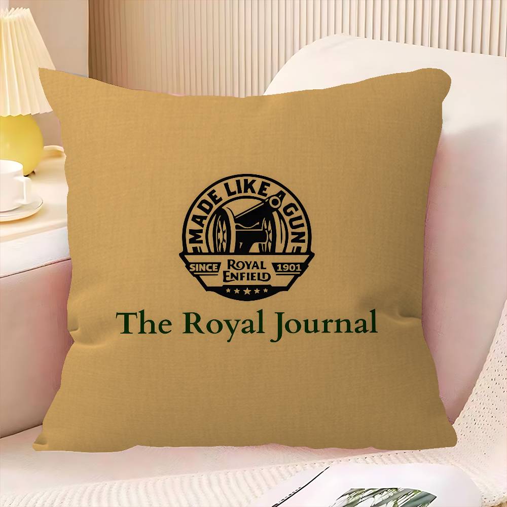 

RROYALS EENFIELDS Logo Lucky Dragon pillow cover sofa cushion cover home room decoration children gift 30x30 cm