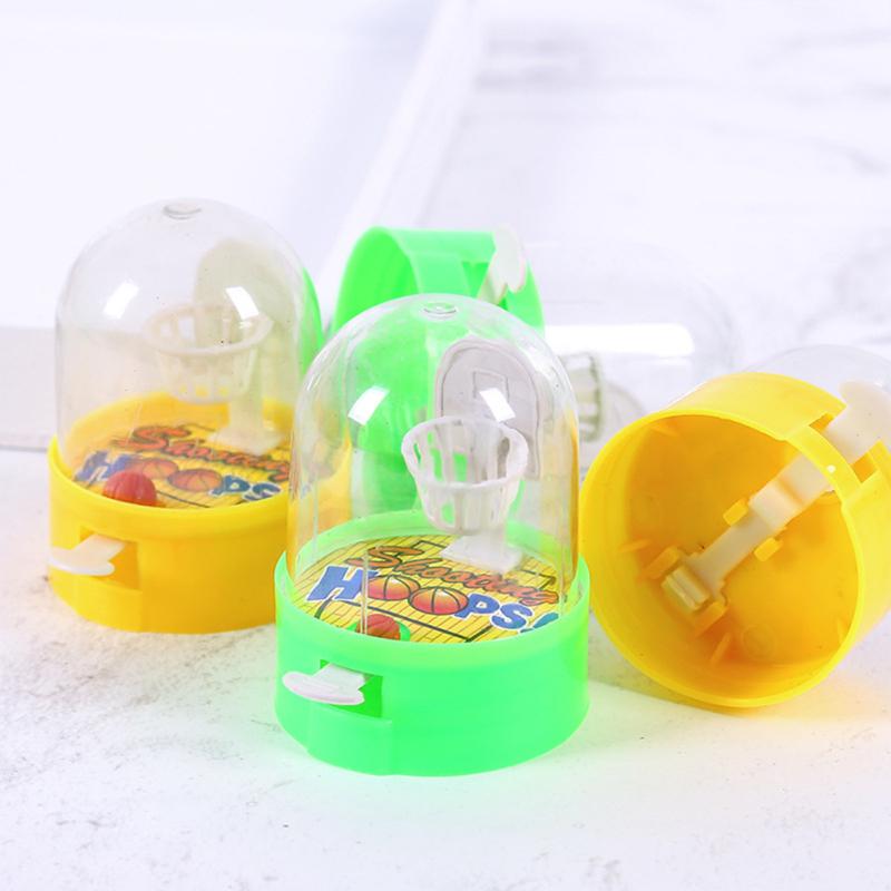 Mini-Basketball-Spielmaschine, niedliches Hand-Fingerball-Spielzeug zum Stressabbau für Kinder