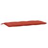 Vidaxl Garden Bench Cushions, 2 Pcs, Red Melange, 120X50X7 Cm