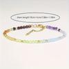 Natural colorful crystal bracelet, bohemian style, gift for girls, wives, girlfriends, grandmothers and grandmothers