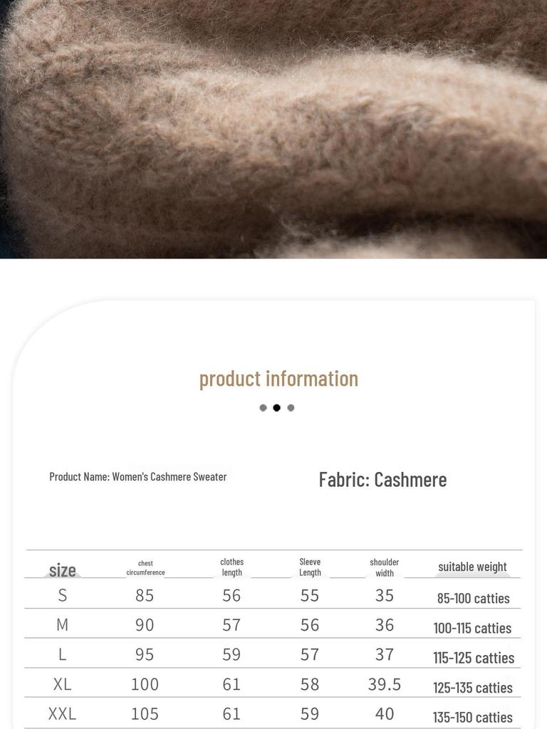Women's Half-High Neck Cashmere Sweater: Age-Defying, Skin-Friendly, Thick & Warm for 2025 Autumn/Winter.