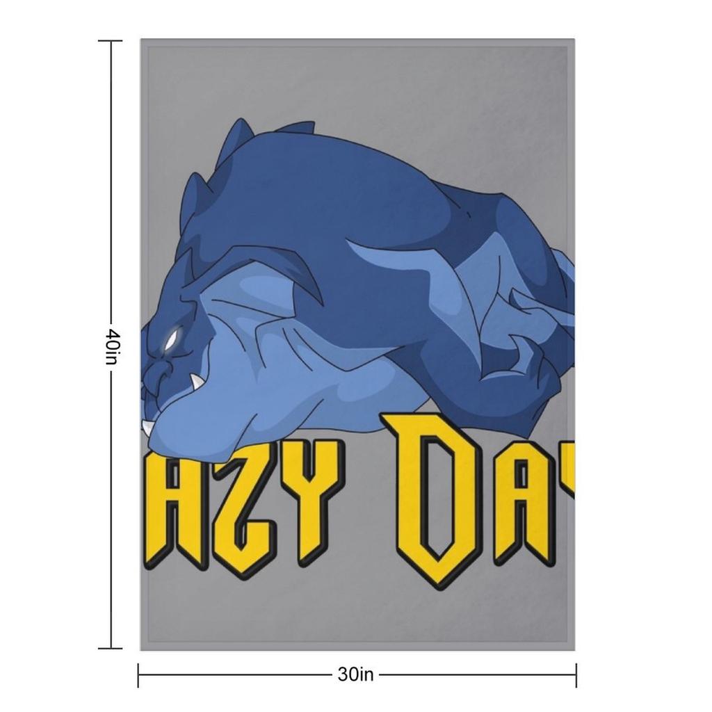 Lazy Days Throw Blanket Hairys Blankets For Bed Bed linens Multi-Purpose Blankets
