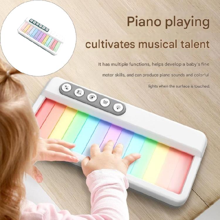 Music Learning Tool With Shifting Light designs And User Friendly Design Participatory Kids Piano For New Users