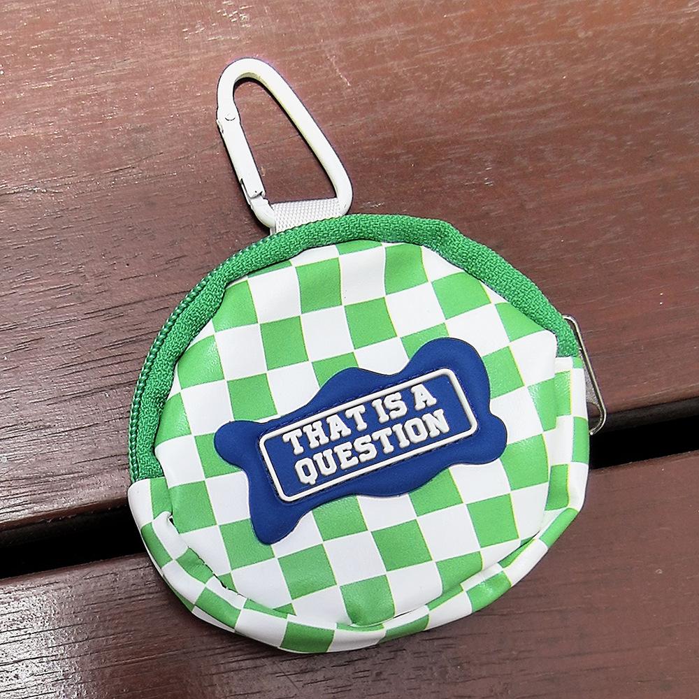 Portofel colorat Dopamine Hat pentru monede și breloc cu șnur pentru telefon mobil