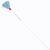 Cat Toys Feather Interactive Cat Toy Spring Stick Cats Toys with Bell Detachable Long Handle Cats Teaser Stick Toy Pet Supplies