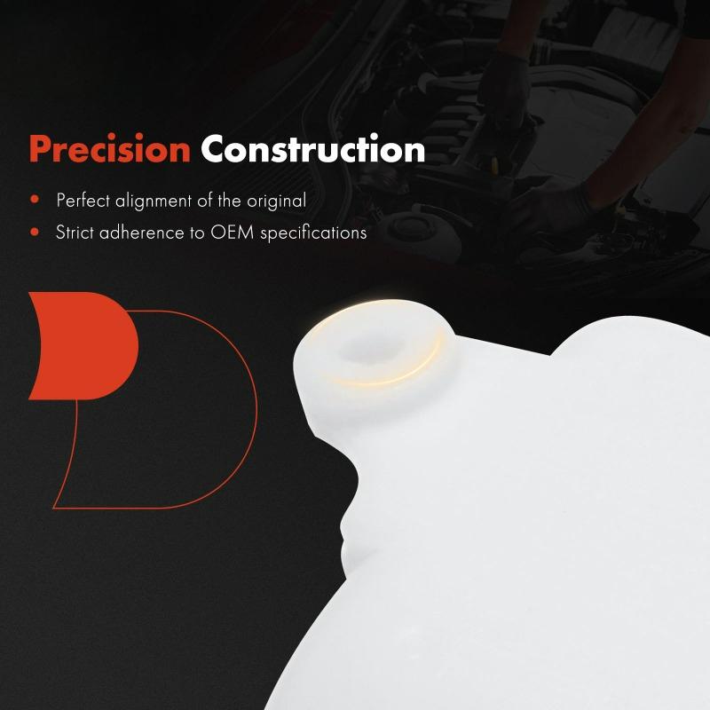 Engine Coolant Overflow Recovery Reservoir Tank with Cap for Mitsubishi L200 2008-2015 Montero Sport 2005-2015 MN135072