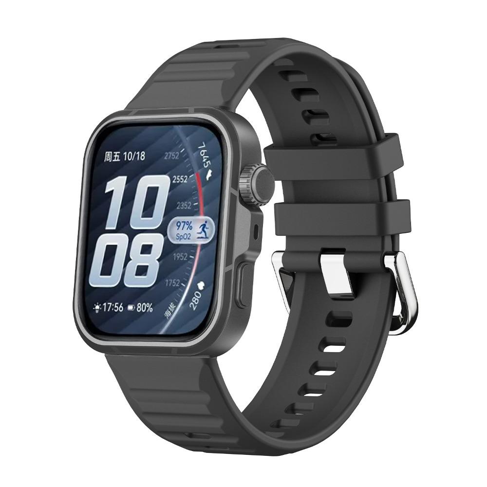Silicone Band for Huawei Watch Fit 5/5pro Quick-Release Design Waterproof/Sweatproof Band for Huawei Watch Fit 3 4 4Pro