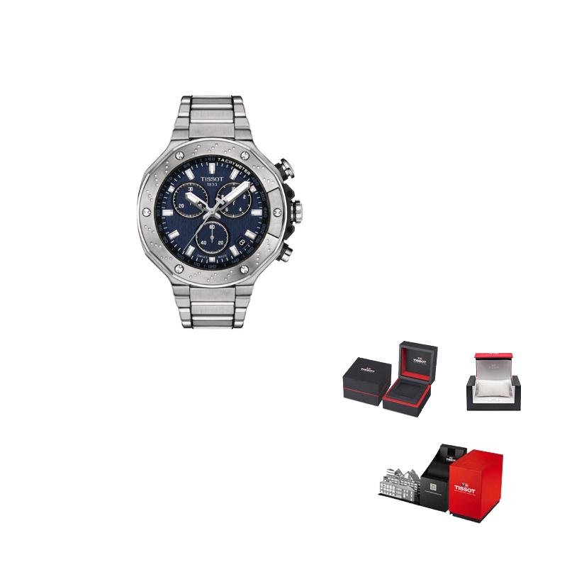 

TISSOT Sports Collection Quartz Movement 100m Water Resistance Men s Watches Watch 45mm Blue Dial T141.417.11.041.00 Blue Dial
