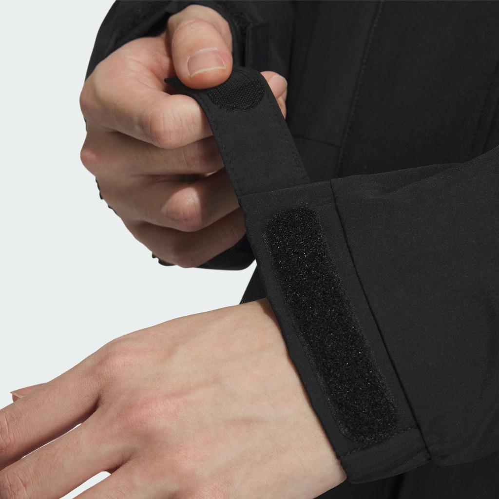 Adidas Drei-in-Eins Sportlich-Casual Daunenjacke Herren Oberbekleidung Schwarz Königsblau IU2676