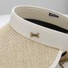 Large Brim Straw Hat Women Summer Sun Protection Hat Shell Hat Travel Ultraviolet Empty Top Sun Hat Sun Hat