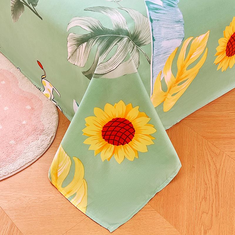 Bonenjoy Laken Tegneseriestil Sengetøy Hudvennlig Laken Voksne Barnerom Laken roupa de cama (Ingen putevar)