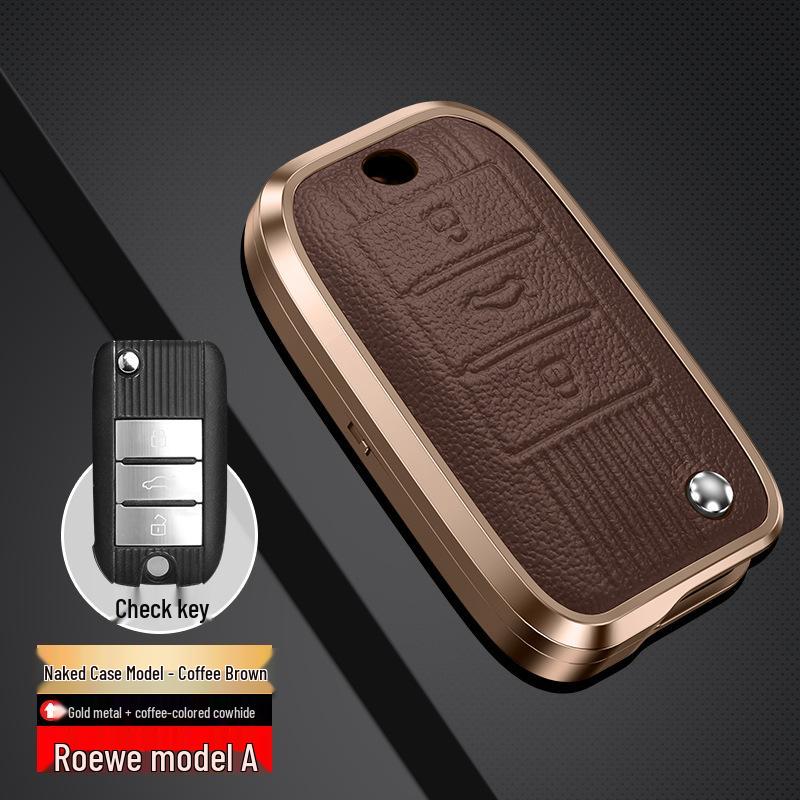Roewe RX Series Car Key Case for RX5, RX5 Plus, I5, I6 Plus, Cleverway, and RX3