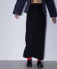 SUSUMU Boring Knit Skirt - Black