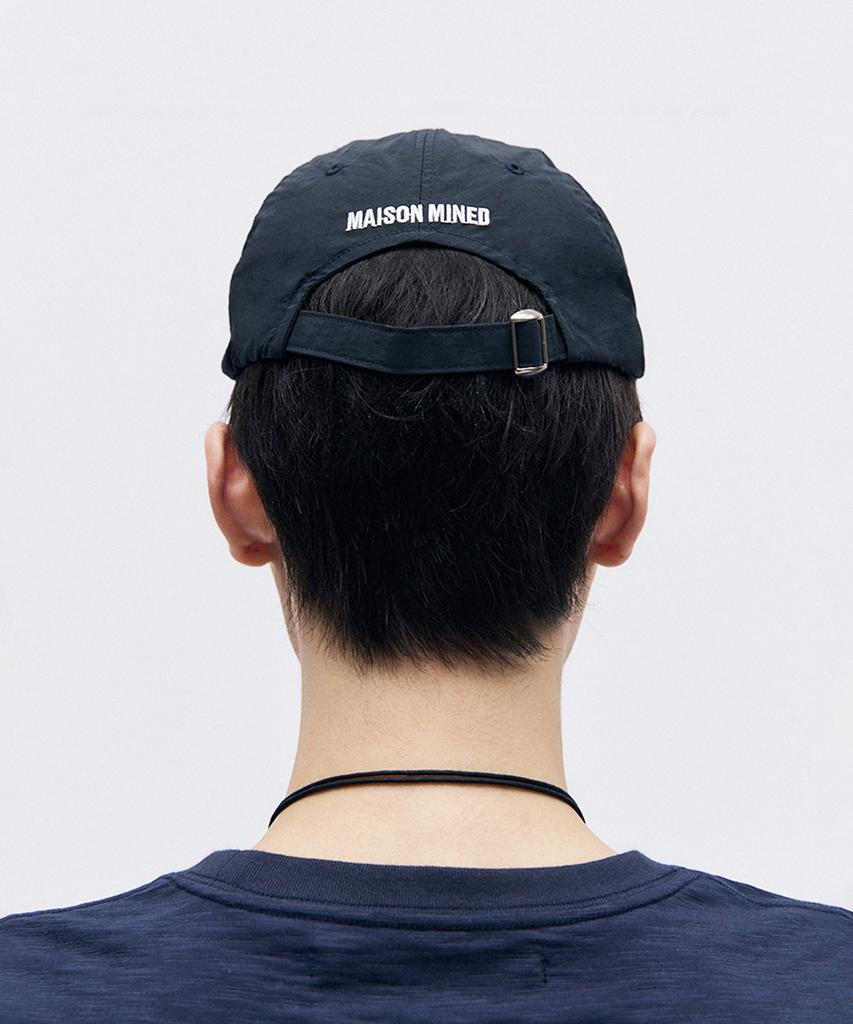 MAISON MINED Nylon Trucker Cap Navy